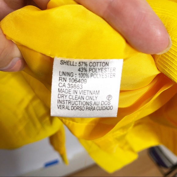 Tahari | Yellow Juliette Dress Arthur S. Levine - Picture 7 of 8